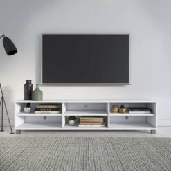 Hollywood TV Stand for TVs up to 85" White - CorLiving