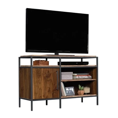Nova Loft TV Stand for TVs up to 46" Walnut - Sauder 3 Nova Loft TV Stand for TVs up to 46" Walnut - Sauder