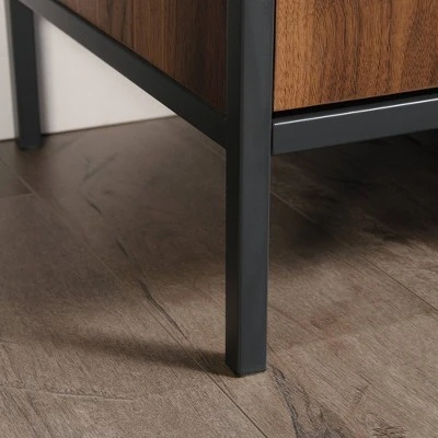 Nova Loft TV Stand for TVs up to 46" Walnut - Sauder 4 Nova Loft TV Stand for TVs up to 46" Walnut - Sauder - Image 2