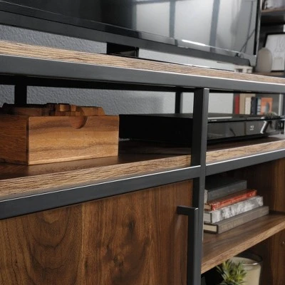 Nova Loft TV Stand for TVs up to 46" Walnut - Sauder 8 Nova Loft TV Stand for TVs up to 46" Walnut - Sauder - Image 6