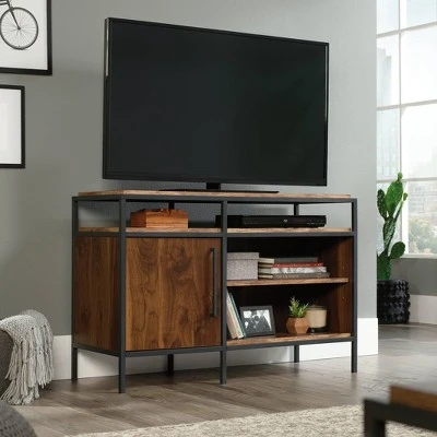 Nova Loft TV Stand for TVs up to 46" Walnut - Sauder 11 Nova Loft TV Stand for TVs up to 46" Walnut - Sauder - Image 9
