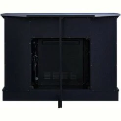 HearthPro Barclay Electric Fireplace Media Cabinet in Black Oak - SP5976 -Cheap TV Stands Store unnamed file 834