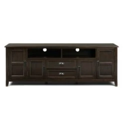Portland TV Stand for TVs up to 80" - WyndenHall Mahogany Brown -Cheap TV Stands Store unnamed file 8377