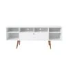 Wooden Entertainment TV Stand for TVs up to 70" White/Brown - The Urban Port -Cheap TV Stands Store unnamed file 8387