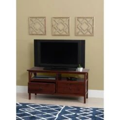 Titian Rustic TV Stand for TVs up to 40" - Linon Driftwood -Cheap TV Stands Store unnamed file 8430