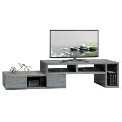 Adjustable TV Stand for TVs up to 65" Console Gray - Techni Mobili 12 Adjustable TV Stand for TVs up to 65" Console Gray - Techni Mobili -Cheap TV Stands Store unnamed file 8439