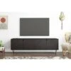 Slim TV Stand for TVs up to 80" Black - Nexera 1 Slim TV Stand for TVs up to 80" Black - Nexera -Cheap TV Stands Store unnamed file 8495