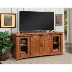 Omaha 65" Solid Wood TV Stand Honey Tobacco Finish - Martin Svensson Home -Cheap TV Stands Store unnamed file 8555