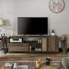 Niles TV Stand for TVs up to 80" Reclaimed Oak - HOMES: Inside + Out -Cheap TV Stands Store unnamed file 8588