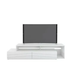 Tonik TV Stand for TVs up to 72" - Nexera Natural/white -Cheap TV Stands Store unnamed file 8600