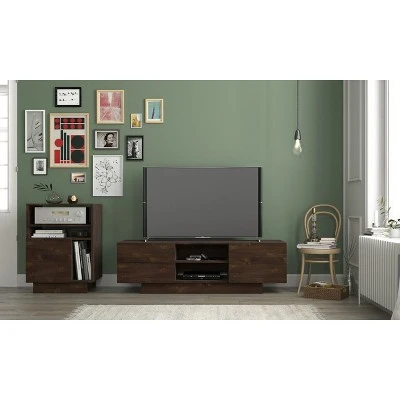 Morello TV Stand for TVs up to 66" Truffle - Nexera 4 Morello TV Stand for TVs up to 66" Truffle - Nexera - Image 2