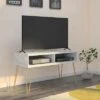 Athena TV Stand for TVs up to 42" - Novogratz Marble Black -Cheap TV Stands Store unnamed file 8743
