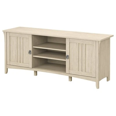 Salinas TV Stand for TVs up to 70" - Bush Furniture Antique White 10 Salinas TV Stand for TVs up to 70" - Bush Furniture Antique White - Image 8