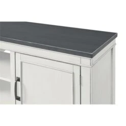 Del Mar 70" TV Stand White and Gray - Martin Svensson Home