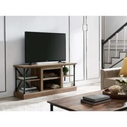 HearthPro Sheffield Media Console in Driftwood - SP6592-OM