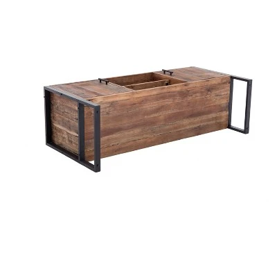 Crawford & Burke Ruffalo TV Stand for TVs up to 70" Reclaimed Brown - Crawford & Burke 13 Crawford & Burke Ruffalo TV Stand for TVs up to 70" Reclaimed Brown - Crawford & Burke - Image 11