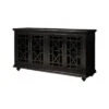 Cassandra 63" TV Stand Antique Black - Martin Svensson Home