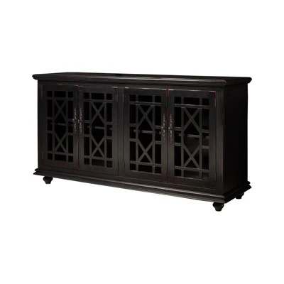 Cassandra 63" TV Stand Antique Black - Martin Svensson Home 3 Cassandra 63" TV Stand Antique Black - Martin Svensson Home