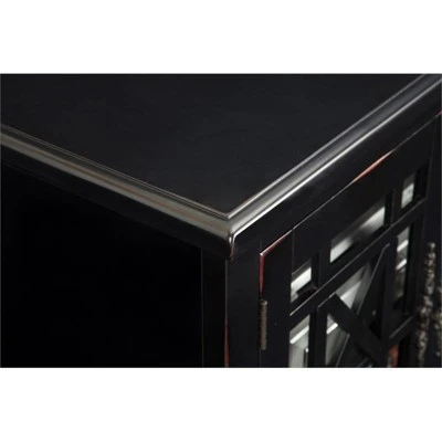 Cassandra 63" TV Stand Antique Black - Martin Svensson Home 5 Cassandra 63" TV Stand Antique Black - Martin Svensson Home - Image 3