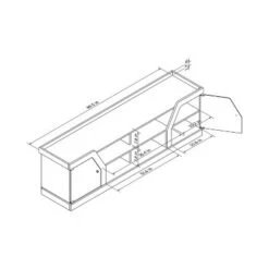 Invera 4 Shelf TV Stand for TVs up to 70" Espresso - HOMES: Inside + Out 7 Invera 4 Shelf TV Stand for TVs up to 70" Espresso - HOMES: Inside + Out -Cheap TV Stands Store unnamed file 8999