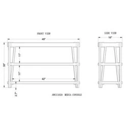 Alaterre Furniture Ryegate Metal And Wood TV Stand for TVs up to 55" Natural Brown 10 Alaterre Furniture Ryegate Metal And Wood TV Stand for TVs up to 55" Natural Brown -Cheap TV Stands Store unnamed file 9003