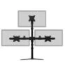 Monoprice Triple Monitor Pyramid Free Standing Desk Mount For 15-30in Monitors | Rotate 360°, Swivel ±60°, Tilt ±12° -Cheap TV Stands Store unnamed file 9014
