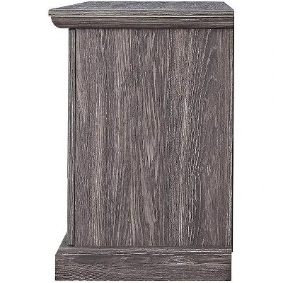 HearthPro Walden Media Console in Weathered Gray -SP6554-OM 4 HearthPro Walden Media Console in Weathered Gray -SP6554-OM - Image 2