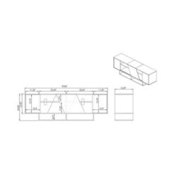 Yang Contemporary TV Stand for TVs up to 70" Cement - miBasics 15 Yang Contemporary TV Stand for TVs up to 70" Cement - miBasics -Cheap TV Stands Store unnamed file 9119