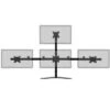 Monoprice Quad Monitor Pyramid Free Standing Desk Mount For 15-30in Monitors | Rotate 360°, Swivel ±60°, Tilt ±12° 2 Monoprice Quad Monitor Pyramid Free Standing Desk Mount For 15-30in Monitors | Rotate 360°, Swivel ±60°, Tilt ±12° -Cheap TV Stands Store unnamed file 9136