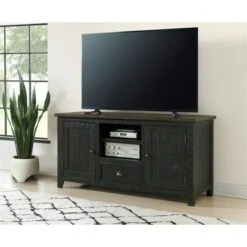 Monterey 60" TV Stand Black and Brown - Martin Svensson Home 13 Monterey 60" TV Stand Black and Brown - Martin Svensson Home -Cheap TV Stands Store unnamed file 9146