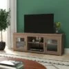 Emma and Oliver TV Stand for up to 80" TV's - 65" Media Console with Classic Full Glass Doors & 3 Adjustable Shelves 2 Emma and Oliver TV Stand for up to 80" TV's - 65" Media Console with Classic Full Glass Doors & 3 Adjustable Shelves -Cheap TV Stands Store unnamed file 9213