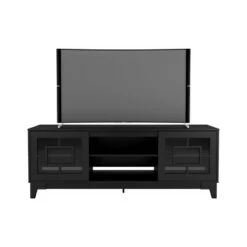 Magnolia 2 Door TV Stand for TVs up to 80" - Nexera Black/truffle -Cheap TV Stands Store unnamed file 9252