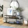 Henn& Hart 55" Black Metal TV Stand with Metal Shelves - Henn&Hart -Cheap TV Stands Store unnamed file 9320