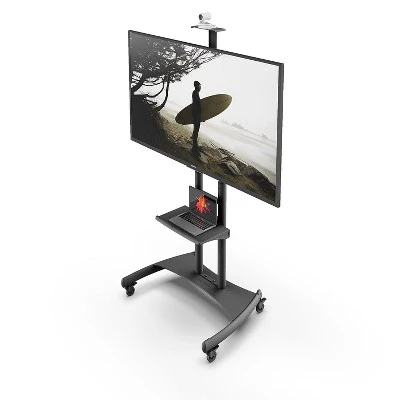 Kanto MTM82PL Height Adjustable Mobile TV Cart with Adjustable Shelf-50" 9 Kanto MTM82PL Height Adjustable Mobile TV Cart with Adjustable Shelf-50" - Image 7