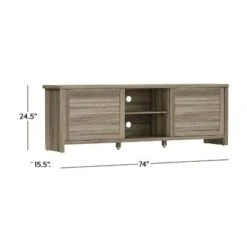 74" Handerson Wood TV Stand for TVs up to 80" - Hillsdale Furniture White/dark Oak 24 74" Handerson Wood TV Stand for TVs up to 80" - Hillsdale Furniture White/dark Oak -Cheap TV Stands Store unnamed file 9484