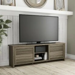 74" Handerson Wood TV Stand for TVs up to 80" - Hillsdale Furniture White/dark Oak 42 74" Handerson Wood TV Stand for TVs up to 80" - Hillsdale Furniture White/dark Oak -Cheap TV Stands Store unnamed file 9502