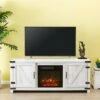 58" TV Stand for TVs up to 65" with Electric Fireplace Oak - Home Essentials -Cheap TV Stands Store unnamed file 968
