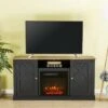 Electric Fireplace and TV Stand for TVs up to 60" Charcoal - Home Essentials 2 Electric Fireplace and TV Stand for TVs up to 60" Charcoal - Home Essentials -Cheap TV Stands Store unnamed file 977