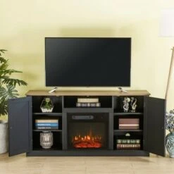Electric Fireplace and TV Stand for TVs up to 60" Charcoal - Home Essentials 14 Electric Fireplace and TV Stand for TVs up to 60" Charcoal - Home Essentials -Cheap TV Stands Store unnamed file 979