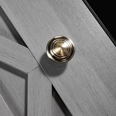 48" TV Stand for TVs up to 55" with Electric Fireplace Gray - Home Essentials 8 48" TV Stand for TVs up to 55" with Electric Fireplace Gray - Home Essentials - Image 6